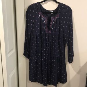 Old navy peasant dress, long sleeve